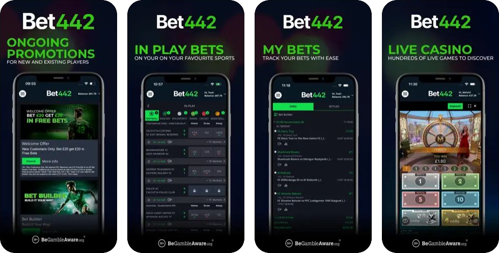 Bet442 App Preview